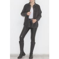 Double Pocket Denim Jacket Anthracite - 474482.1406.