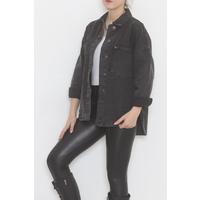 Double Pocket Denim Jacket Anthracite - 474482.1406.