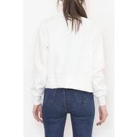 Jacket White with Double Pockets - 80079.683.