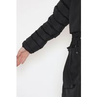 Double Pocket Fur Lined Coat Black - 8131.1316.