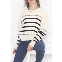 Striped Knitwear Beige - 1695.1765.