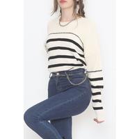 Striped Knitwear Beige - 1695.1765.
