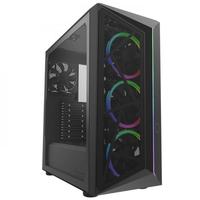 CM MASTER CMP510 TG CP510-KGNN65-S01 650W 80+ Mesh Panel Siyah ARGB 3x120MM FANLI Mid-Tower Kasa