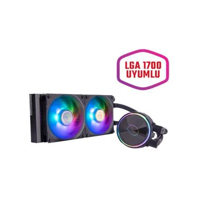 CM MASTER MASTERLIQUID PL240 FLUX (BEYAZ) MLY-D24M-A23PZ-RW (intel-Amd Destekli) ARGB LED Sıvı Soğutma Sistemi