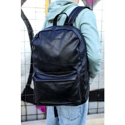 CNT006 - Cilt Deri Erkek Sırt Çantası SIYAH