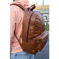 CNT006 - Cilt Deri Erkek Sırt Çantası TABA