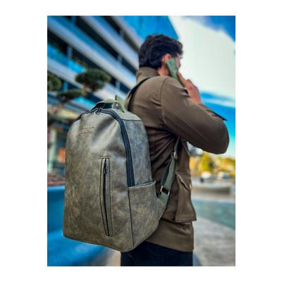 CNT104 - Cilt Erkek Sırt Çantası HAKI