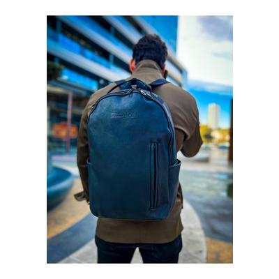 CNT104 Cilt Erkek Sırt Çantası SIYAH