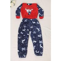 Children's Fleece Suit Red - 12382.1049.