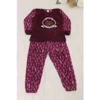 Children's Fleece Set Plum - 12382.1049.