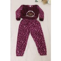 Children's Fleece Set Plum - 12382.1049.