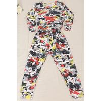 Children's Suede Suit Black and Yellow - 12152.1048.