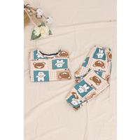 Kids Suede Set Brown - 12152.1048.