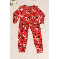 Children's Suede Suit Red - 12152.1048.