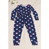 Kids Suede Suit Navy Blue - 12152.1048.