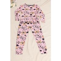 Children's Suede Suit Pink - 12152.1048.