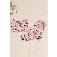 Children's Suede Suit Pink - 12152.1048.