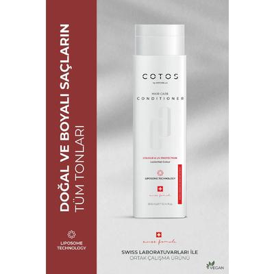 Cotos Colour & Uv Protection Saç Bakım Kremi (Boyalı Saçlar İçi̇n Renk Koruyucu  Vegan)