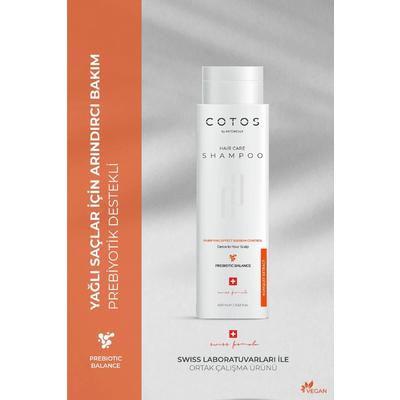 Cotos Purifying Effect & Sebum Control Saç Bakım Şampuanı (Yağlanma KarşıtıVegan