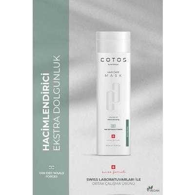 Cotos Volume Up Saç Bakım Maskesi ( Hacimlendirici Üstün Bakım  Vegan)
