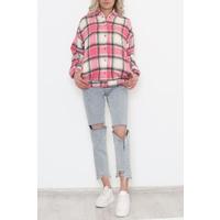 Patterned Jacket Fuchsia - 2406.1367.