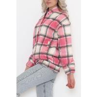 Patterned Jacket Fuchsia - 2406.1367.