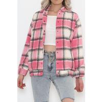 Patterned Jacket Fuchsia - 2406.1367.