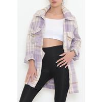 Jacket with lilac pattern - 2273.1367.