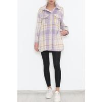 Jacket with lilac pattern - 2273.1367.