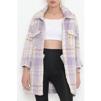 Jacket with lilac pattern - 2273.1367.