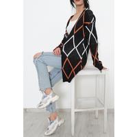 Patterned Cardigan Black - 7970.1319.