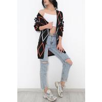 Patterned Cardigan Black - 7970.1319.