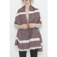 Patterned Stash Shawl Plum - 15520.750.
