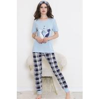 Desenli Pijama Takımı Bebemavi - 15279.1773.