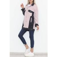 Patterned Long Jacket Powder - 1343.1367.