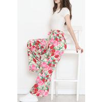 Dokuma Pantolon Güldesenli - 1233.1095.