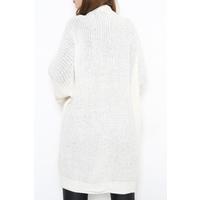 Duble Kol Hırka Ekru - 8588.1323.
