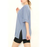 Қос жеңді футболка Индиго - 9611.253.