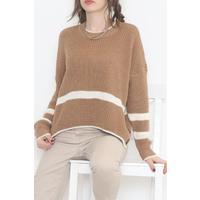 Buttoned Knitwear Sütlükkahve - 1600.1765.