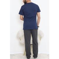 Düğmeli Erkek Pijama Takımı Lacifüme - 17370.1048.