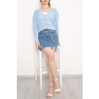 Düğmeli Ajurlu Hırka  Bebemavi - 01339.391.