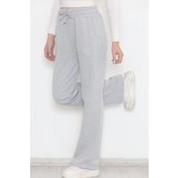 Straight Leg Sweatpants Gray - 12351.053.