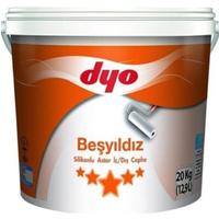 Dyo Beşyıldız Silikonlu İç Dış Astar 20 Kg Beyaz