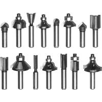 Einhell  15 Parça Karışık Freze Ucu Seti 8 mm Şaft