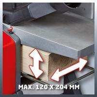 Einhell TC SP 204 Жоспарлау және қалыңдату машинасы 1500 Вт