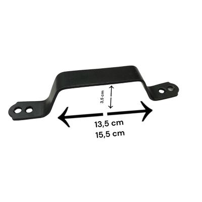 Ennalbur Demir Doğrama Kulp Siyah Kaplama