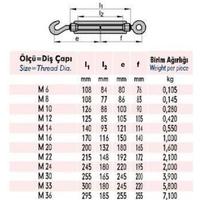 Ennalbur M12 Çektirme ( 2 Adet )