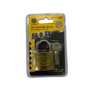 Ennalbur Tudor 32 mm Sarı Asma Kilit