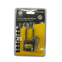 Ennalbur Tudor 32 mm Uzun Gri Asma Kilit