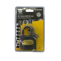 Ennalbur Tudor 50 mm Kısa Gri Asma Kilit